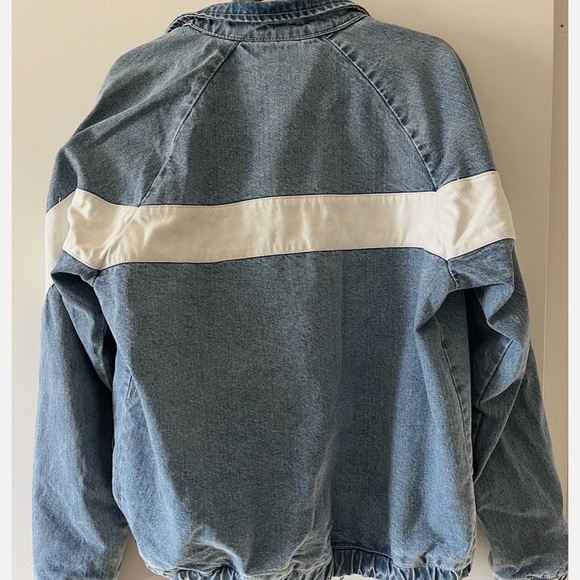 Urban Outfitters men’s BDG Meadowland Denim Track Jacket RARE vintage look S NWT - Picture 7 of 9